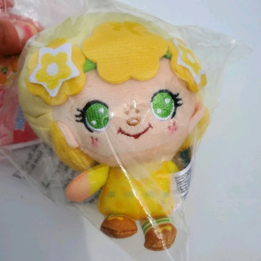 Strawberry Shortcake - LEMON MERINGUE Plush Backpack Clip‎ Doll New Cheebo